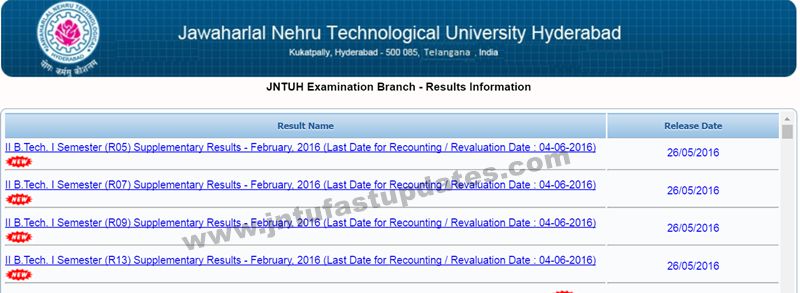 jntuh 2-1 results feb 2016