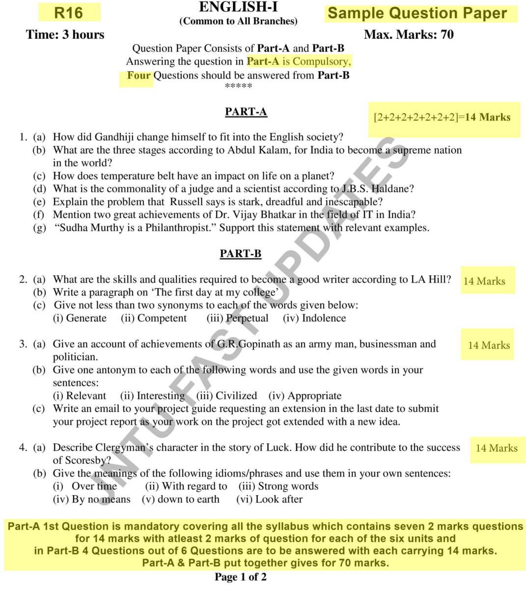 jntuk-r16-regulation-sample-question-paper