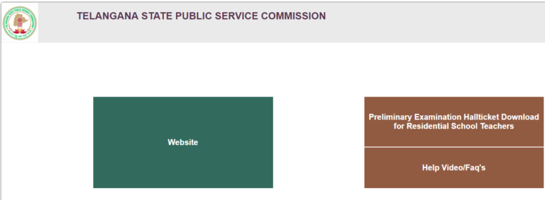 TSPSC Gurukulam PGT & TGT Hall Tickets 2017