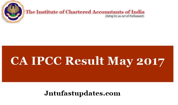 CA IPCC Result May 2017