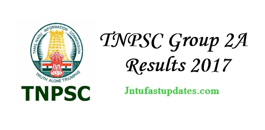 TNPSC Group 2A Results 2017
