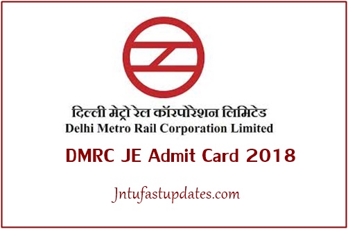 DMRC Admit Card 2018 Download