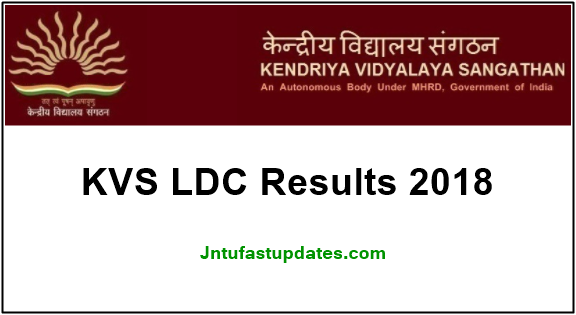 KVS LDC Result 2018
