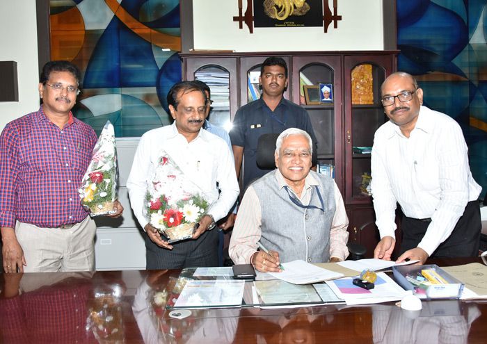 jntuk Vice-Chancellor S. Ramakrishna Rao