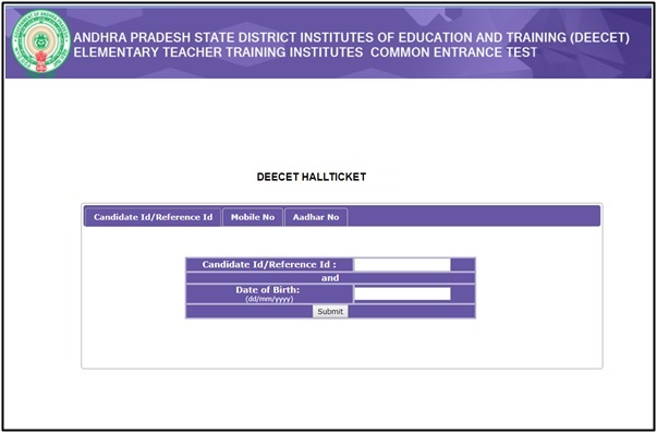 AP DEECET Hall Tickets 2019