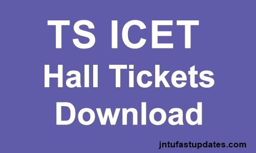 TS ICET Hall Ticket 2019