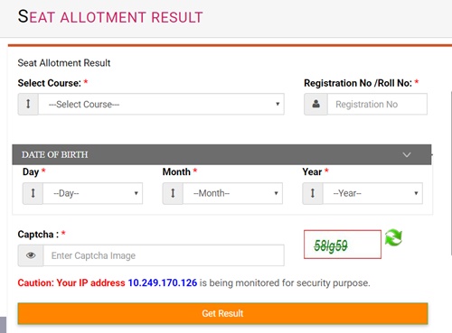 UP BTC D.El.Ed Counselling Seat Allotment Result 2018