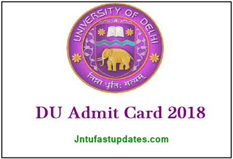 DU PG Admit Card 2018 (Released) – Download DUET UG Entrance Hall Ticket, Exam Dates @ Du.ac.in