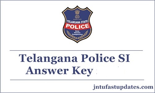 TS Police SI Answer Key