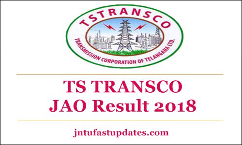 TS TRANSCO JAO Result 2018