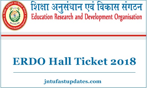 ERDO Hall Ticket 2018