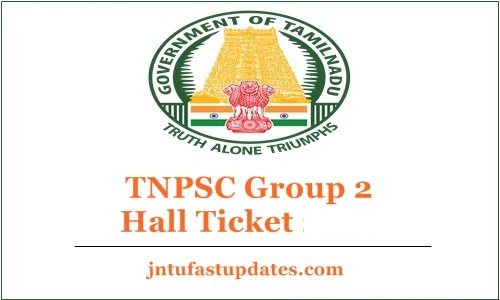 TNPSC Group 2 Hall Ticket