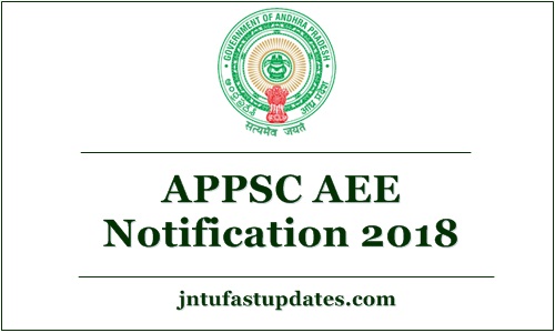 APPSC AEE Notification 2018