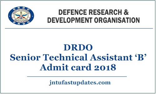 DRDO Ceptam Admit Card 2018 Download – CEPTAM 9 STA B Hall Ticket, Tier 1 Exam Date @ drdo.gov.in