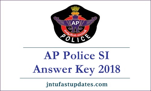 AP Police SI Answer Key 2018