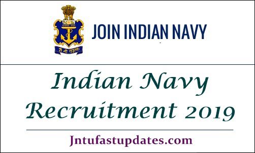 Indian Navy Recruitment 2019
