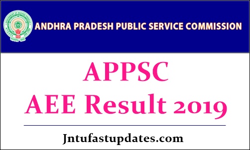 APPSC AEE Results 2019