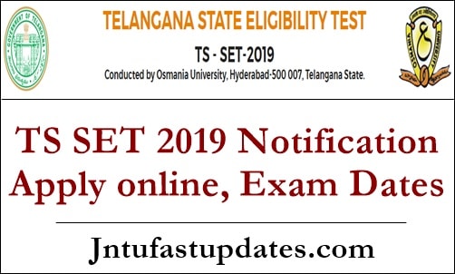 TS SET 2019 Notification
