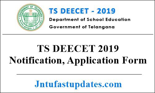 Telangana DEECET 2019