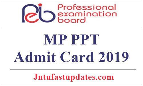 MP PPT Admit Card 2019