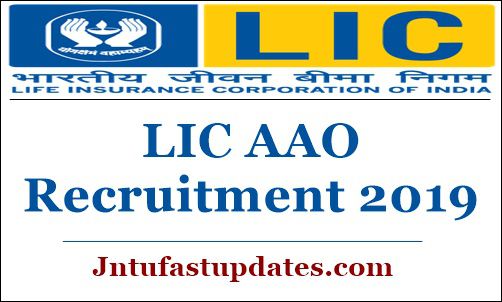 LIC AAO Recruitment 2019