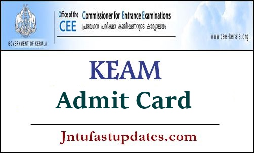 KEAM Admit Card 2021