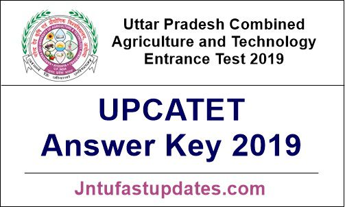 UPCATET Answer Key 2019