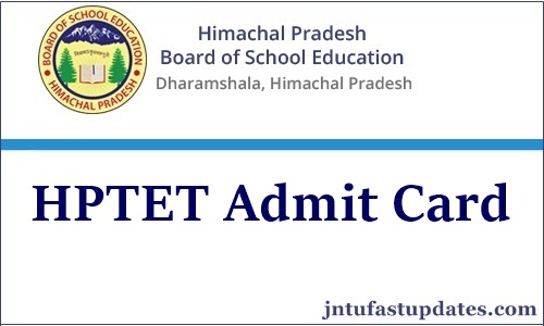 HP TET Admit Card 2021