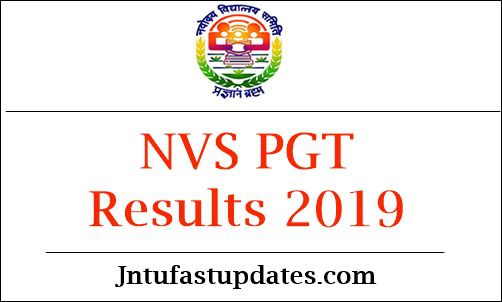 NVS PGT Results 2019
