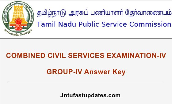 tnpsc group 4 answer key 2019