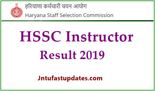 HSSC Instructor Result 2019