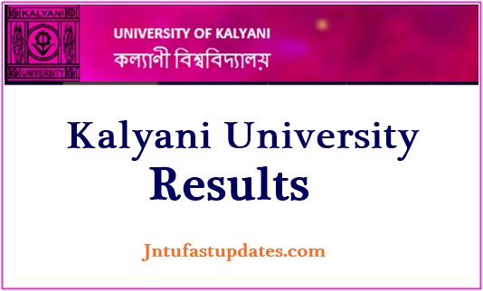 Kalyani University Result 2019