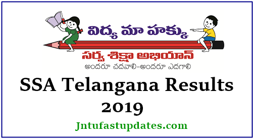 SSA Telangana Results 2019