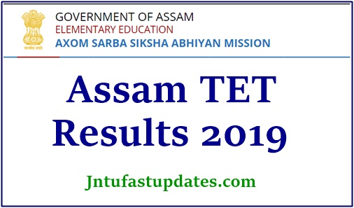 Assam TET Result 2019