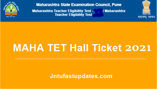 Maha tet hall ticket 2021