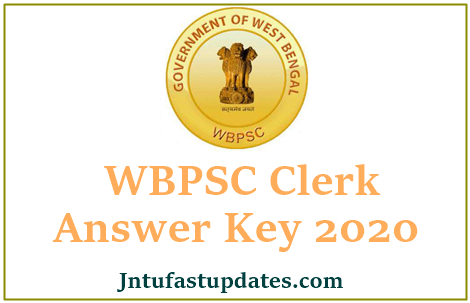 WBPSC Clerkship Answer Key 2020 PDF (OUT) – Clerk Shift 1 2 Question Paper Solutions