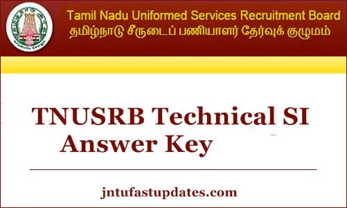 TN POlice Si Answer key 2020
