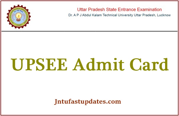 UPSEE Admit Card 2021
