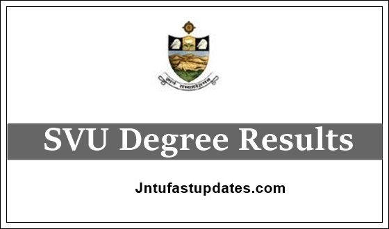SVU Degree Results 2021