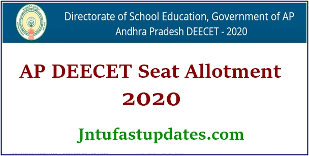 ap deecet seat allotment