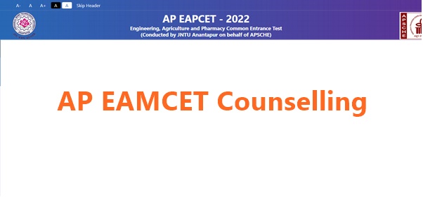 AP EAMCET Counselling Dates 2022