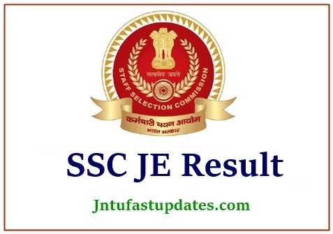 SSC JE Result 2021