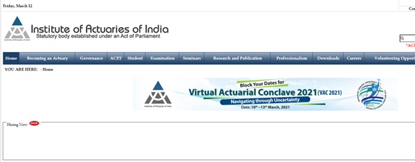 ACET Hall Ticket 2021