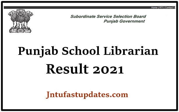 Punjab School Librarian Result 2021 (OUT) – PSSSB Cutoff Marks, Merit List