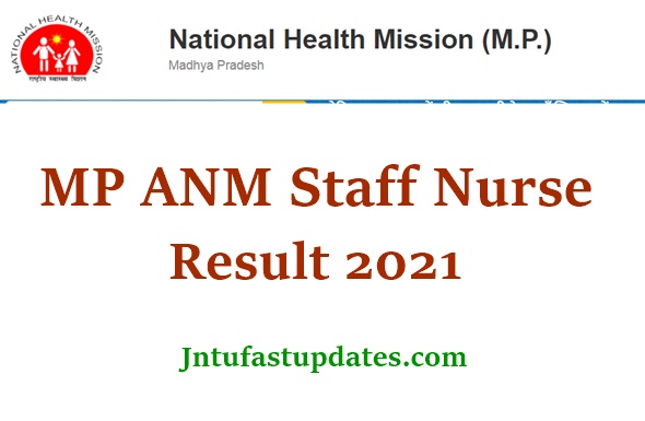 NHM MP ANM Result 2021 (Released) – Staff Nurse Merit List, Cutoff Marks