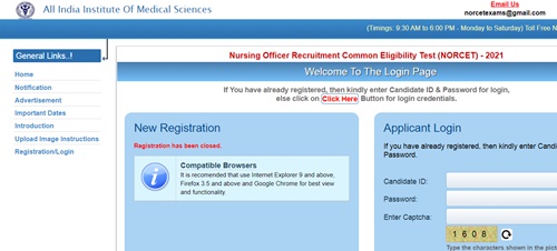 AIIMS Delhi Nursing Officer Answer Key 2021