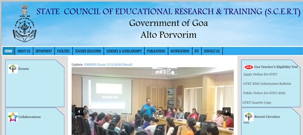 Goa TET Admit Card 2021 (OUT) | GTET Hall Ticket Download @ scert.goa.gov.in
