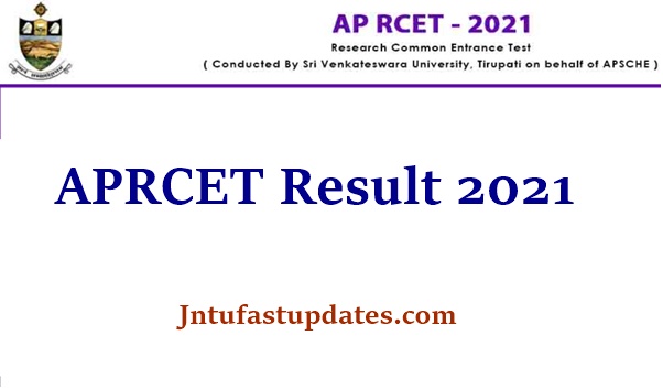 APRCET Result 2021