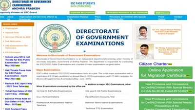 Andhra Pradesh SSC Hall Ticket 2022